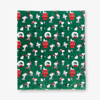 Peanuts® Holiday VelvetLoft® Throw
