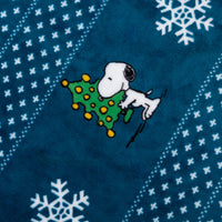 Peanuts® Holiday VelvetLoft® Throw