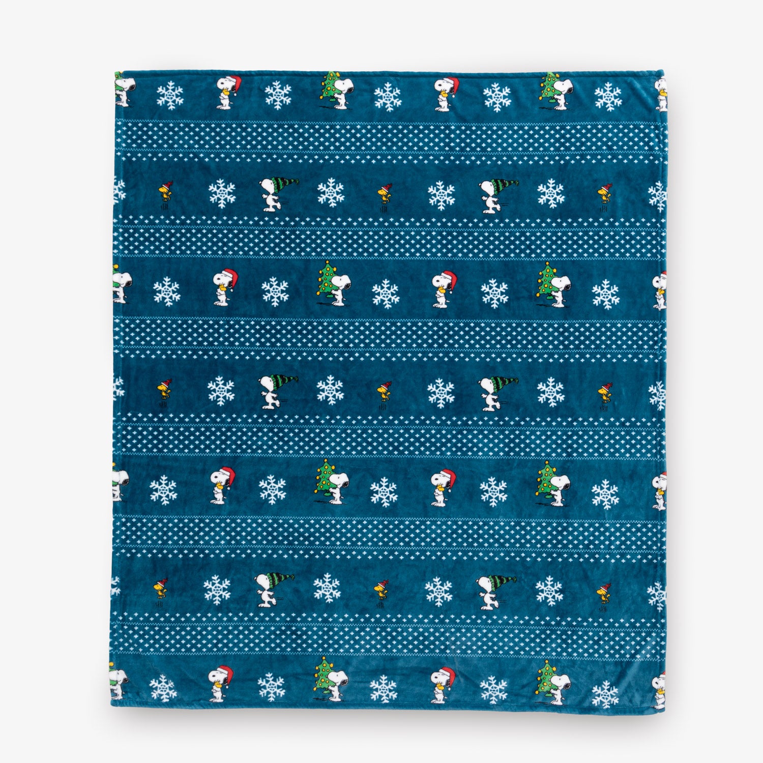 Peanuts® Holiday VelvetLoft® Throw