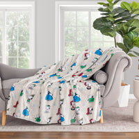 Peanuts® Holiday VelvetLoft® Throw