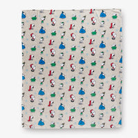 Peanuts® Holiday VelvetLoft® Throw