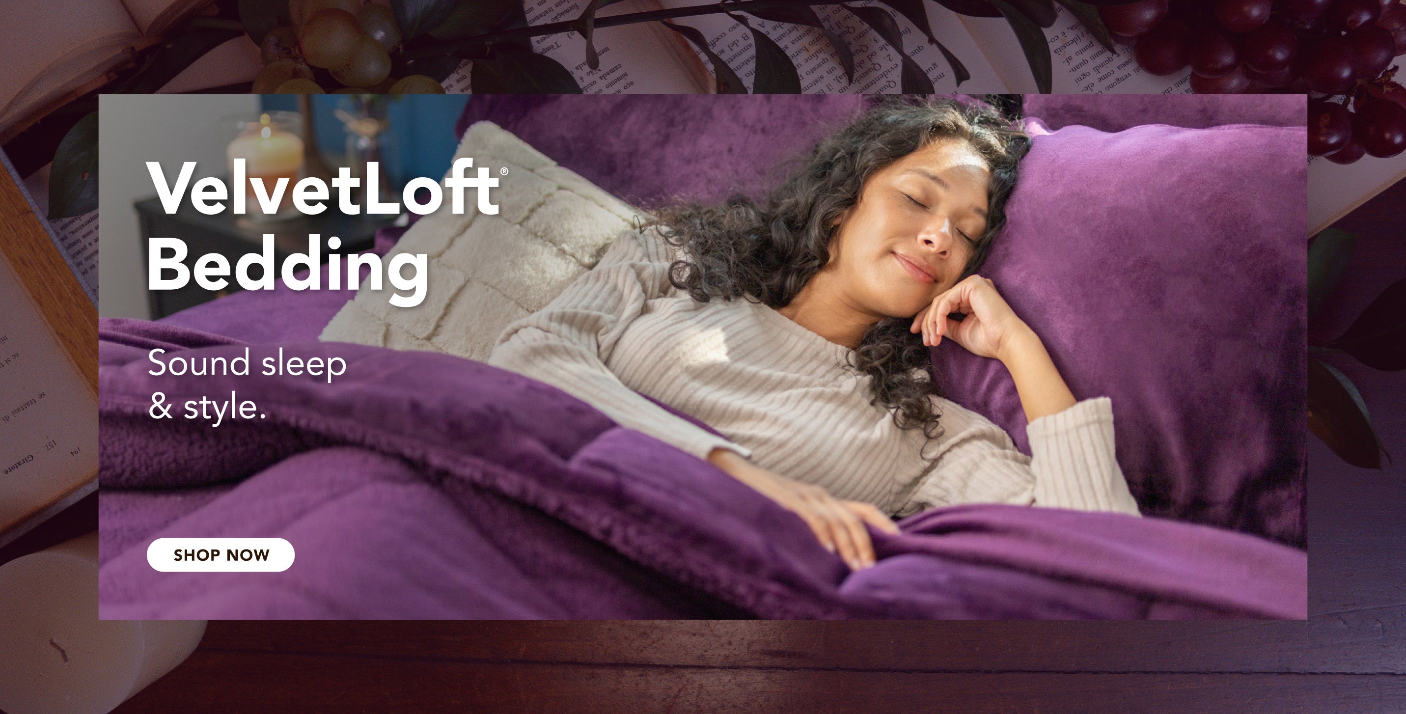 VelvetLoft® Bedding - Sound sleep & style.