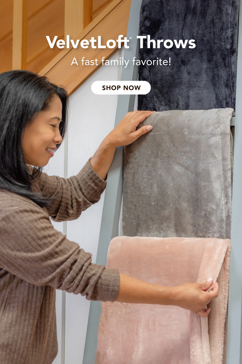 VelvetLoft® Throws - A fast family favorite!