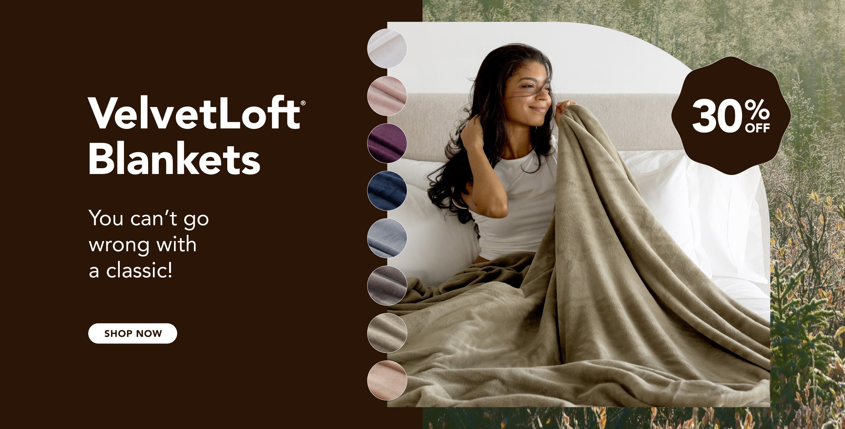 VelvetLoft® Blankets - You can’t go wrong with a classic!