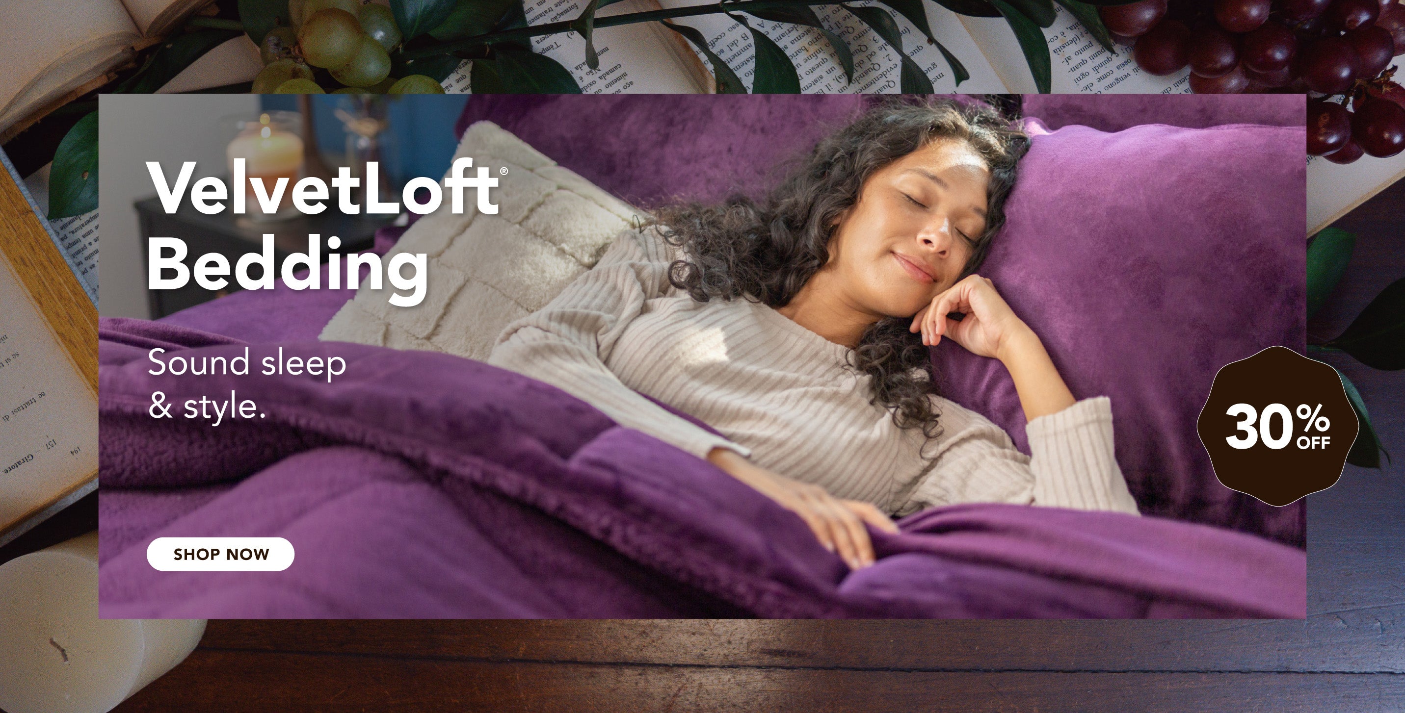 VelvetLoft® Bedding - Sound sleep & style.