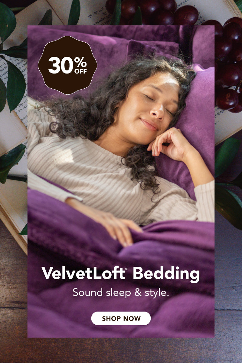 VelvetLoft® Bedding - Sound sleep & style.