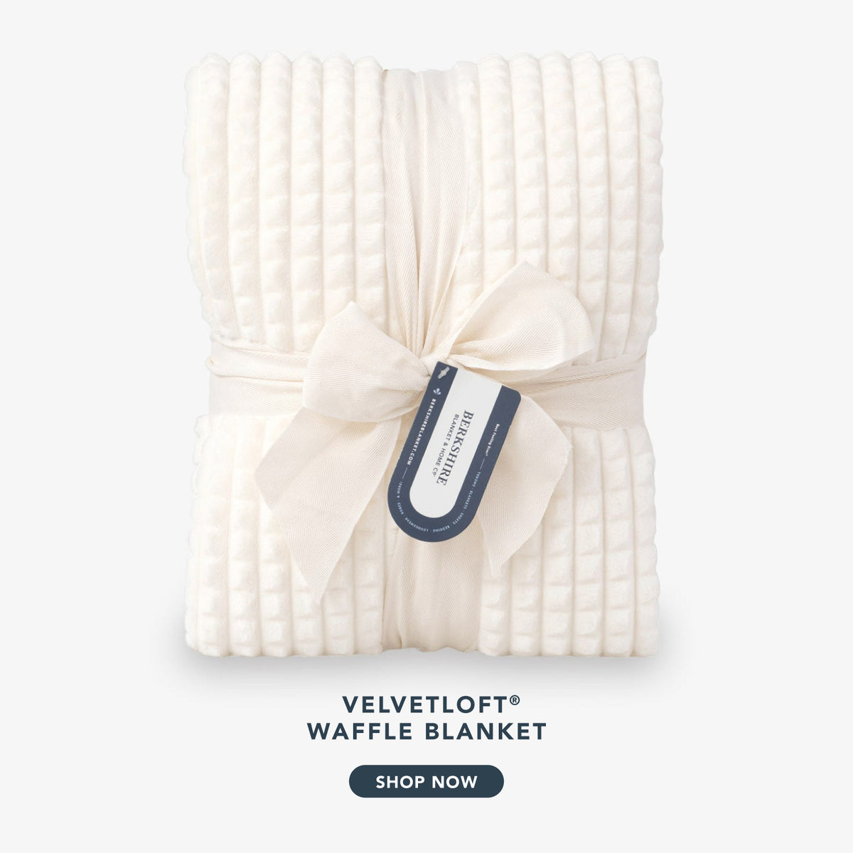 Image of VelvetLoft® Waffle Blanket
