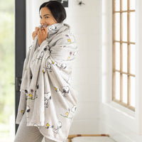 Peanuts&reg; VelvetLoft&reg; Throw