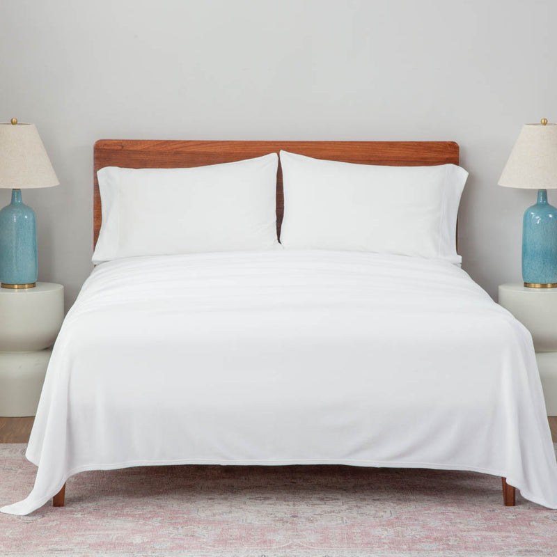 All-Season Microfleece Sheet Set