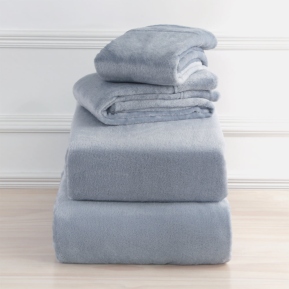 VelvetLoft Plush Sheet Set Sheets Berkshire Blanket and Home Co