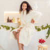 Extra-Fluffy™ Robe + Throw