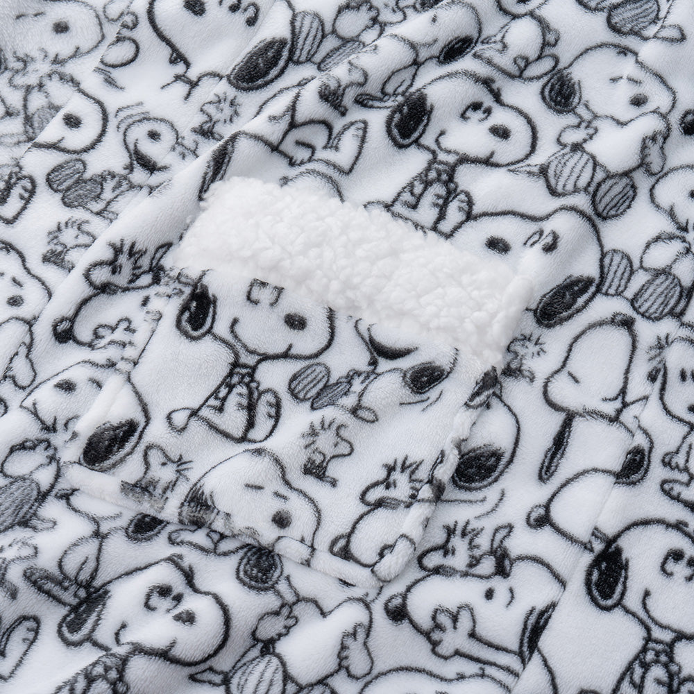 Snoopy discount sherpa blanket