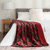 Printed VelvetLoft®Sherpa Heated Throw