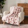 Printed VelvetLoft®Sherpa Heated Throw