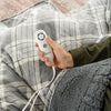 Printed VelvetLoft® Sherpa Heated Electric Throw