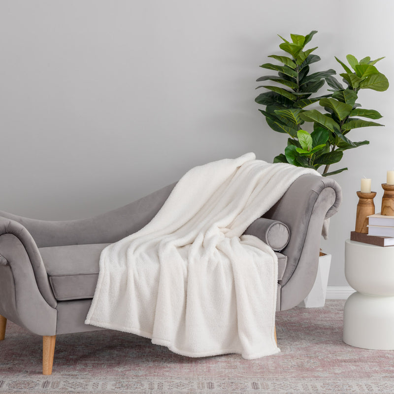 Retro Comfort Plush Throw