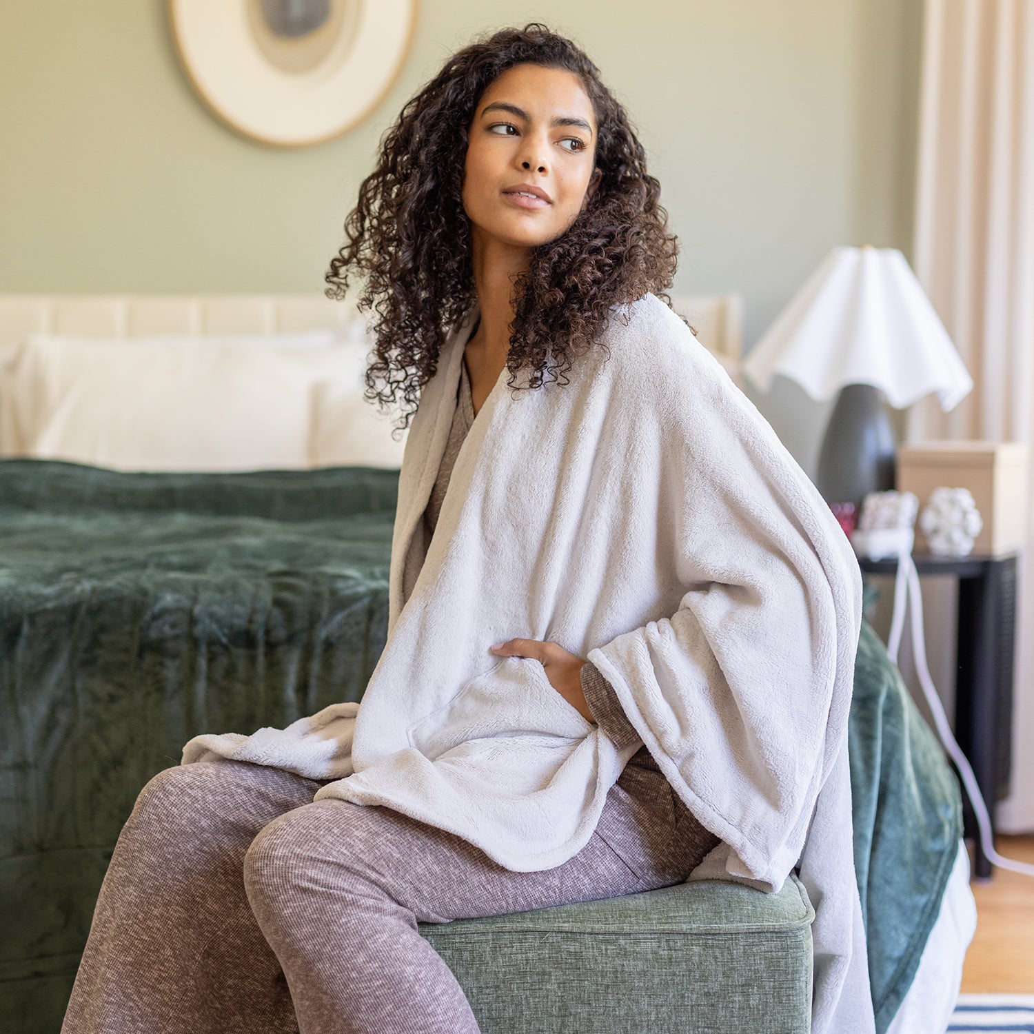 PrimaLush Cape Wrap | Loungewear | Berkshire Blanket and Home Co