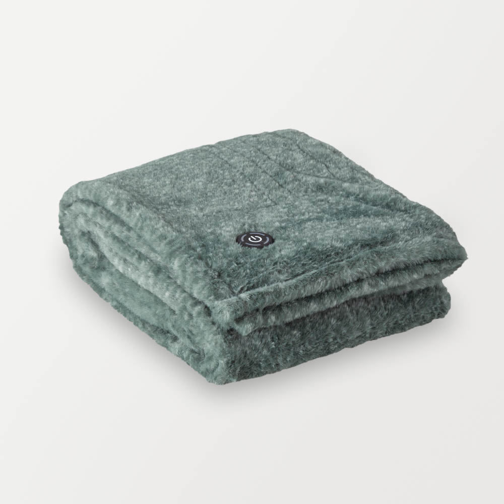 VelvetLoft® Faux Fur Heated Throw