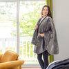 Heated VelvetLoft® Sherpa Wearable Throw