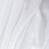 Close-up of white fabric with folds