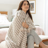 Basket Weave Tassel Throw