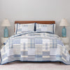 Striped Cotton Quilt Set