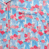 Krissy Mast floral printed lounge set laid flat on a white surface.