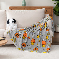 Peanuts® Holiday VelvetLoft® Throw