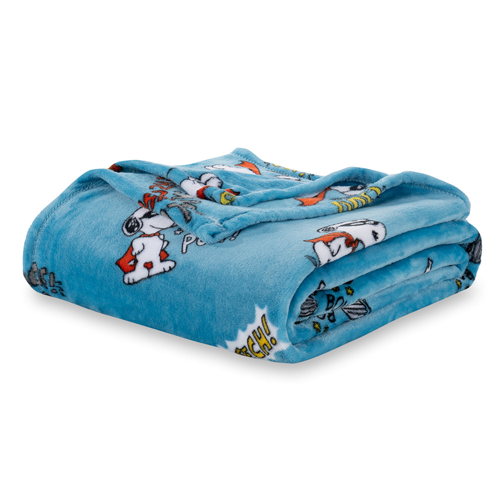 Blue Snoopy buy Blanket