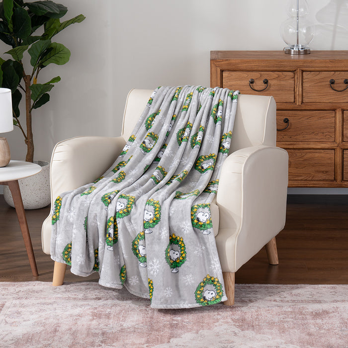 Peanuts VelvetLoft Throw Throws Berkshire Blanket and Home Co