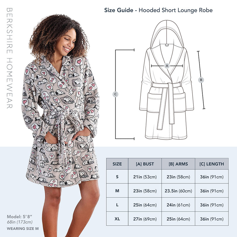 Peanuts&reg; VelvetLoft&reg; Hooded Robe