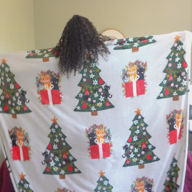 Holiday Printed VelvetLoft® Throw