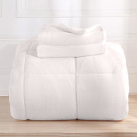 Reversible VelvetLoft&reg; Sherpa Comforter Set