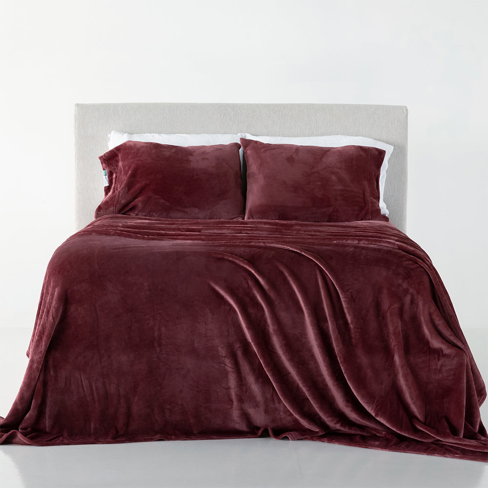 Berkshire blanket queen velvet best sale soft sheets