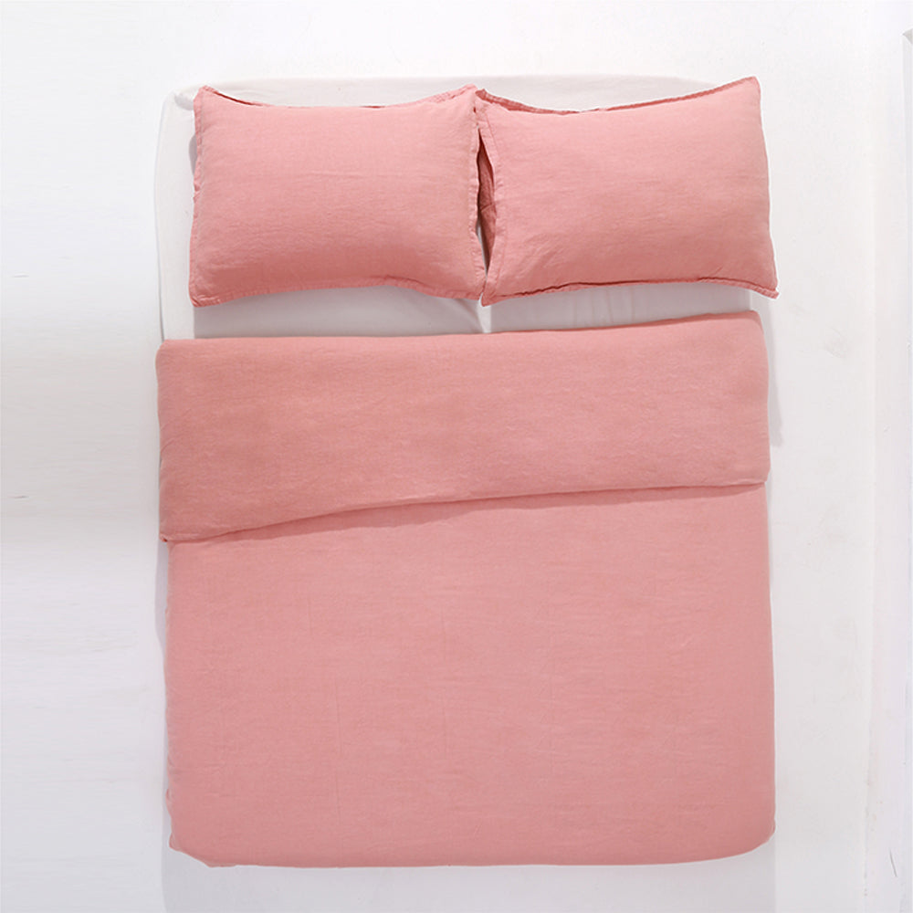 Organic Linen Duvet Cover Set