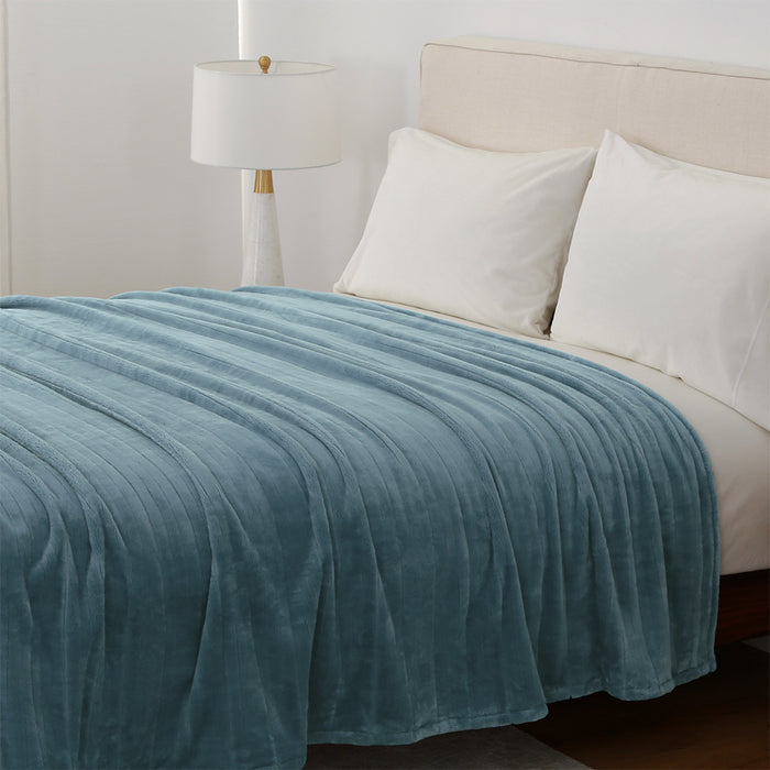 Heavyweight Ribbed VelveLoft Blanket Blankets Berkshire Blanket and