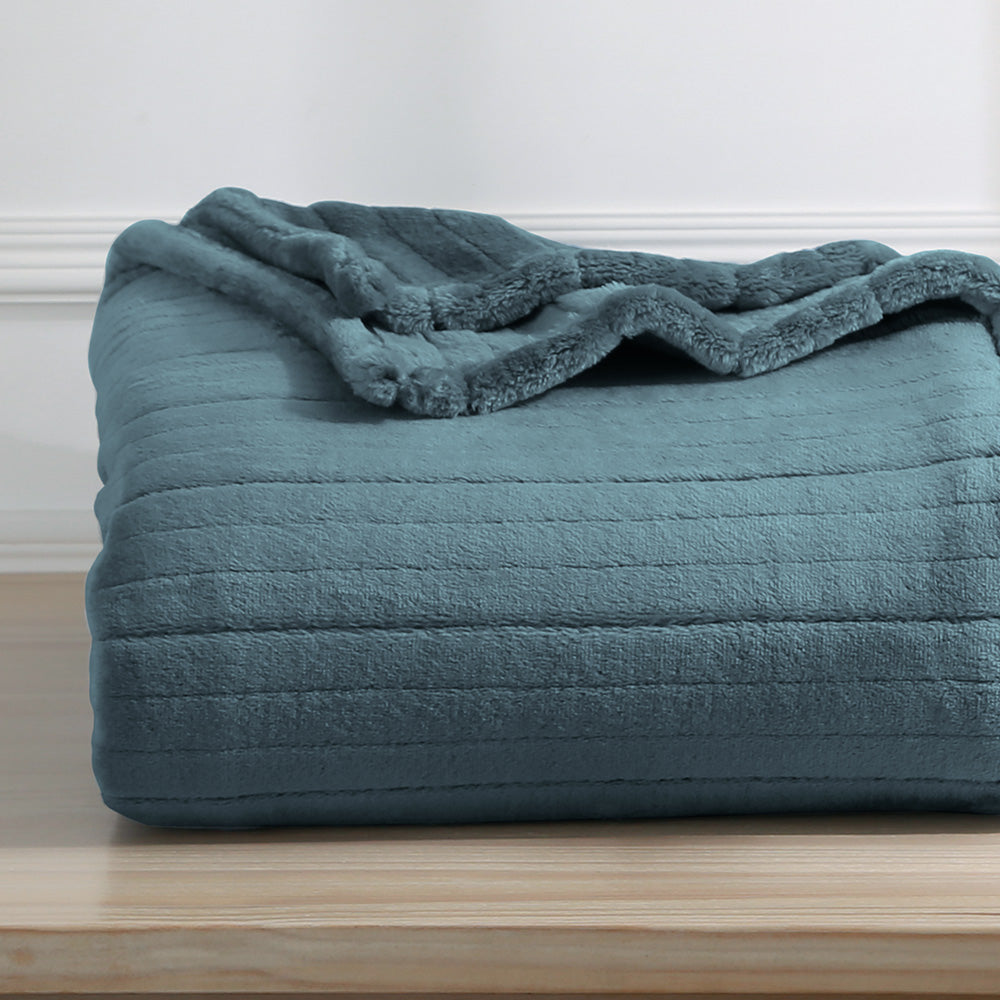 Heavyweight Ribbed VelveLoft Blanket Blankets Berkshire Blanket and