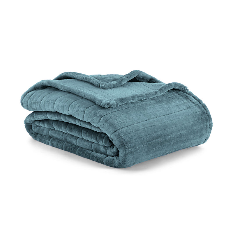 Heavyweight Ribbed VelveLoft Blanket Blankets Berkshire Blanket and