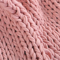 Sailor's Knot Chunky Knit Throw