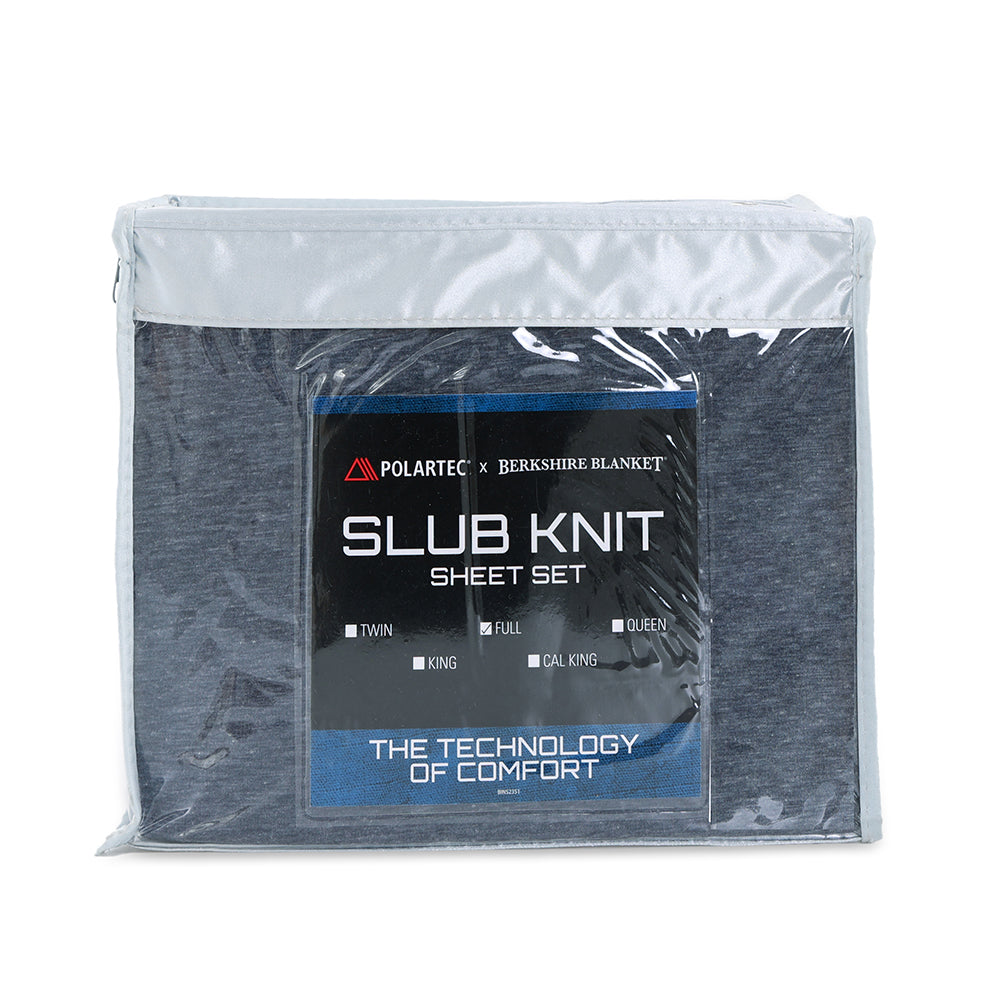 Polartec&reg; Slub Knit Jersey Sheet Set